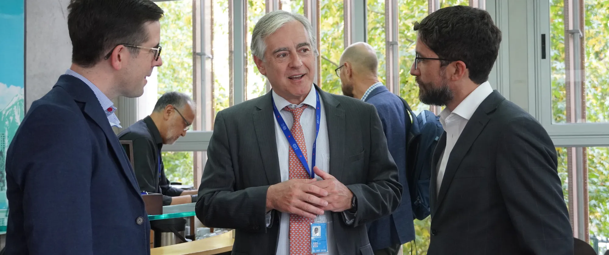 Fabio Bertranou durante la presentación de la publicación "Tendencias y retos de la negociación colectiva multinivel en los países de la OCDE"