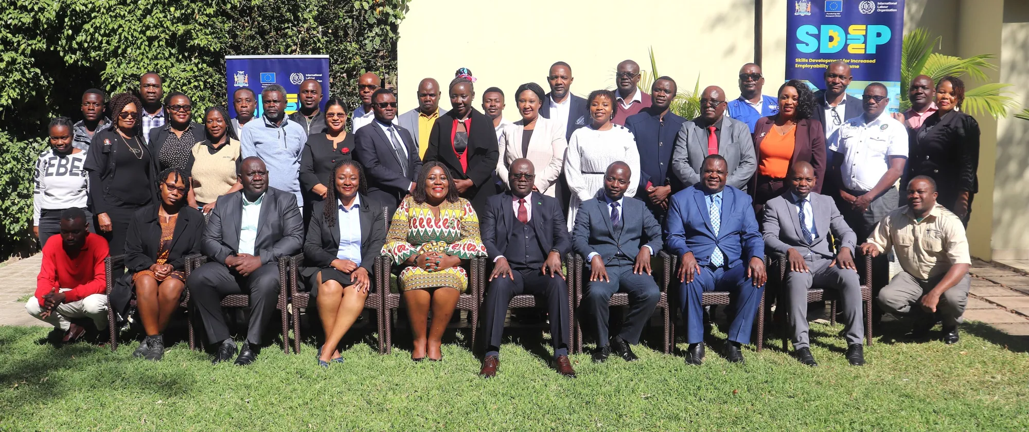 Participants of the tourism sector skills workshop.