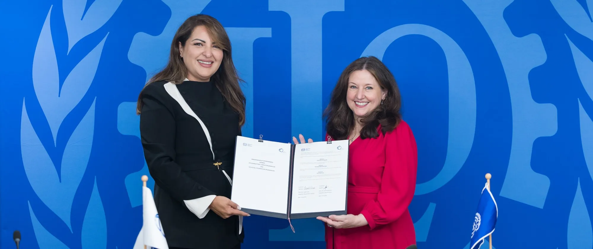 ILO DDG signature MOU with DCO