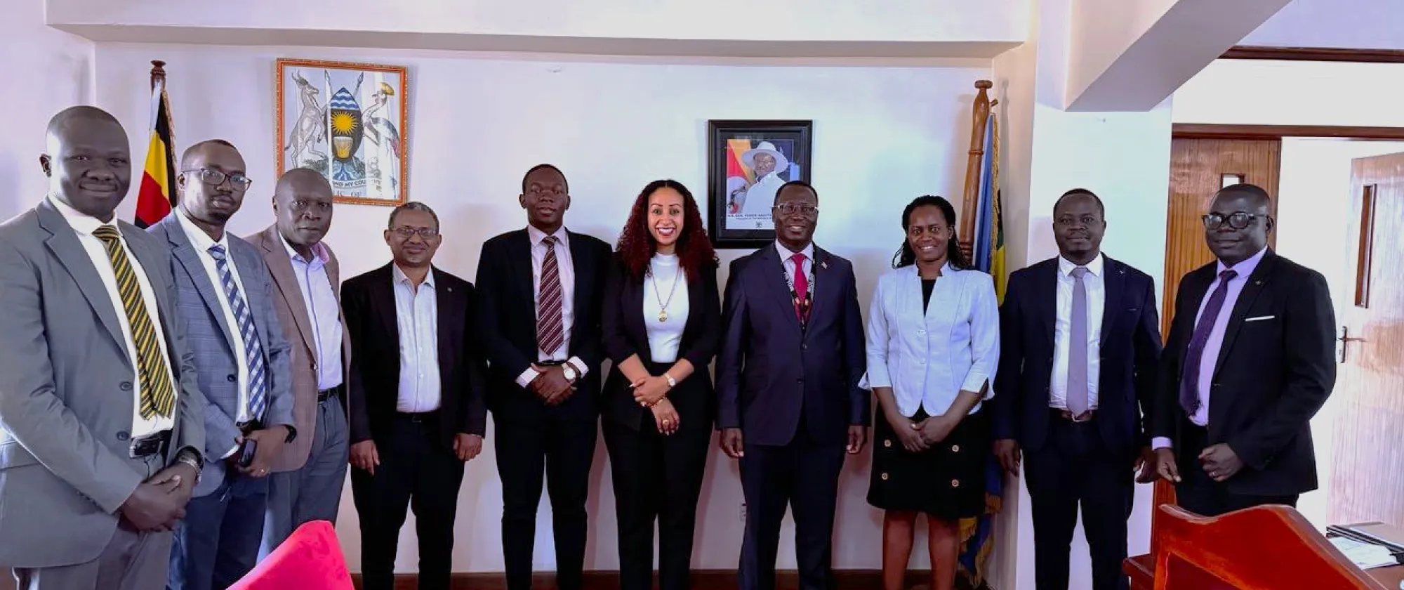 ILO BRMM team meeting with the Ministry of Gender, Labour, and Social Development (MGLSD) officials