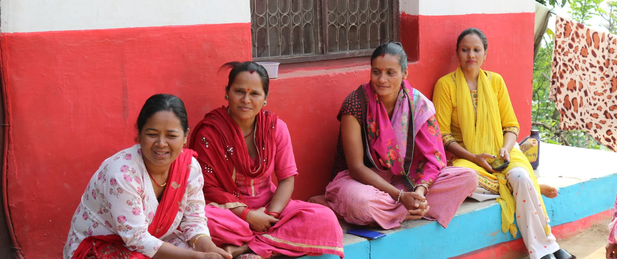 A group of women