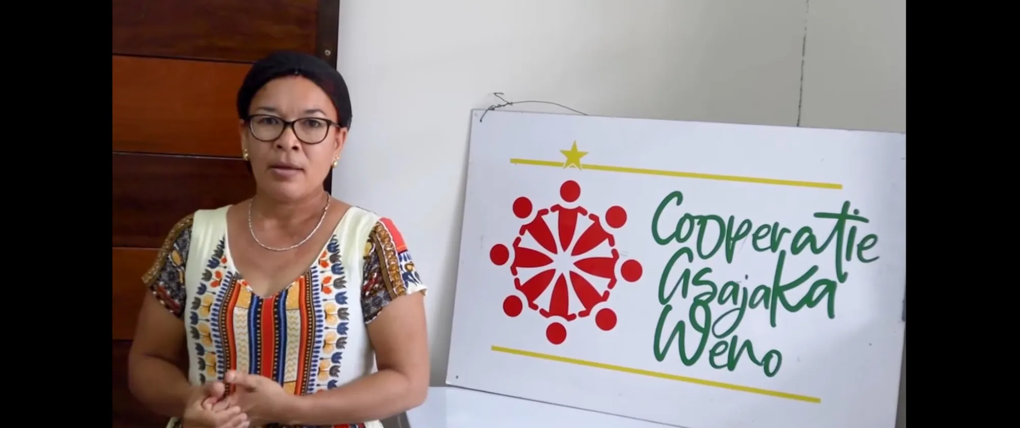 Photo of Claudia Maatsen, Chair of ASAJAKA WENO Cooperative