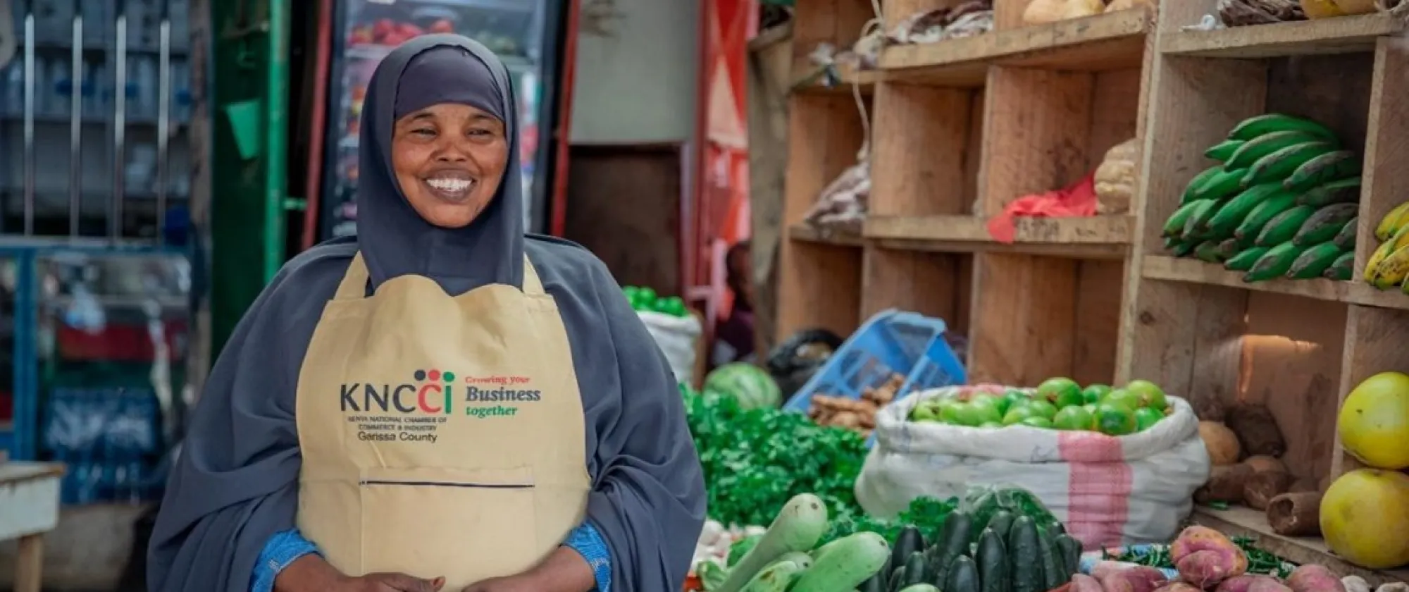 A female entrepreneur in her shop 
