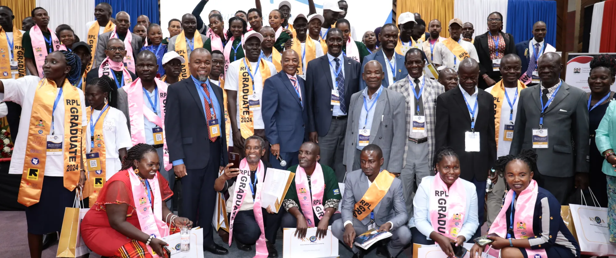 graduation ceremony in Kenya