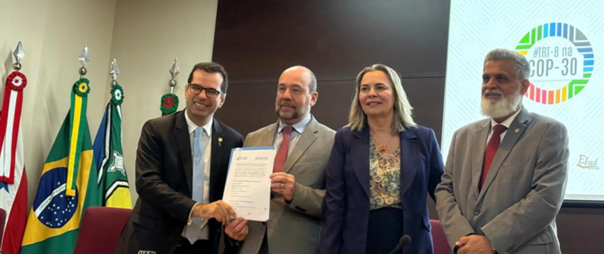 OIT e Justiça do Trabalho adotam um plano de trabalho conjunto com o objetivo de fortalecer a promoção de ambientes de trabalho seguros e saudáveis no Brasil