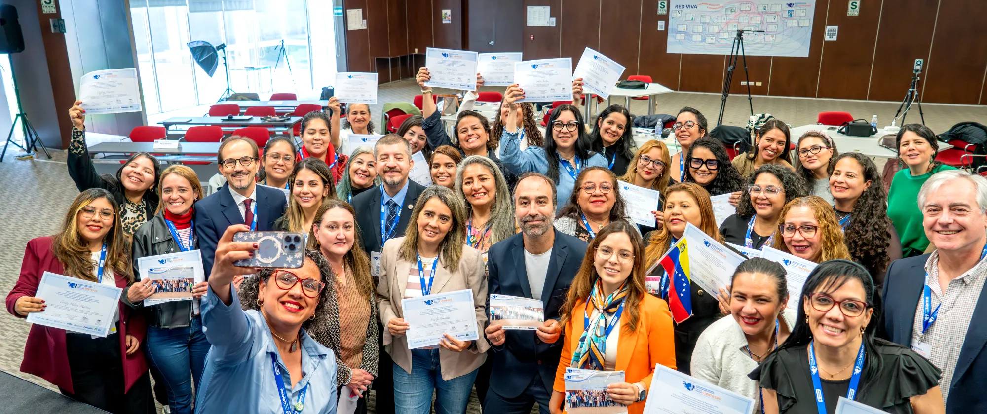 Ceremonia de cierre y certificación_4° Encuentro Lideresas de las Diásporas de América Latina y el Caribe