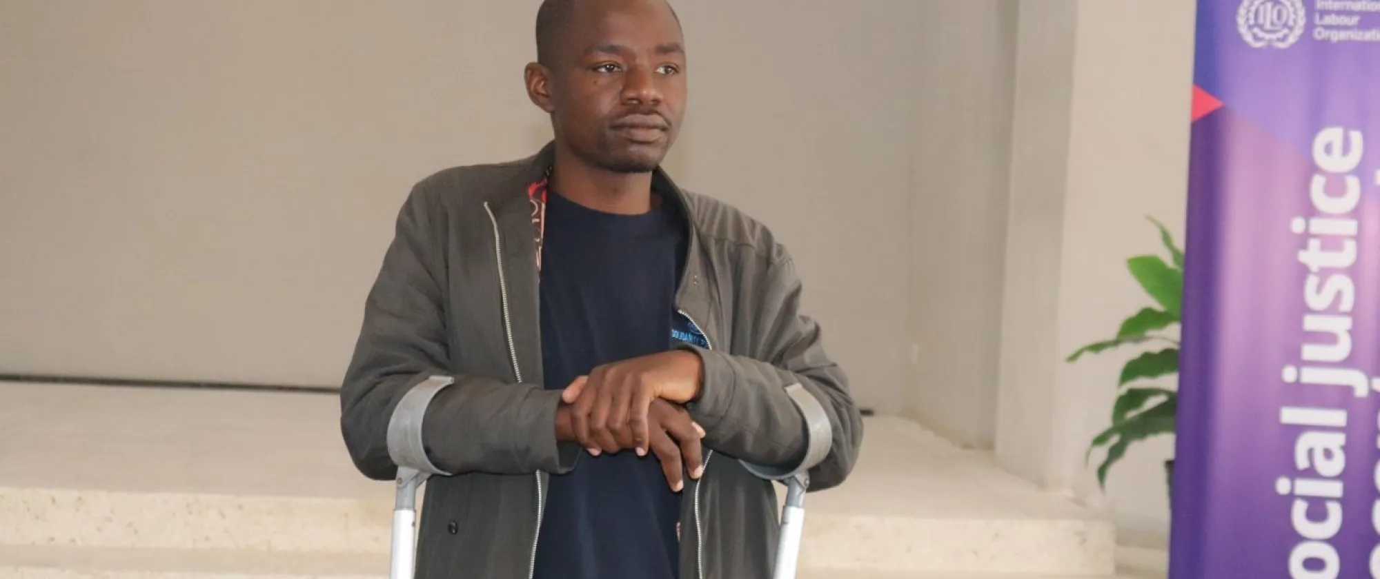 A participant of the training in Mongu.