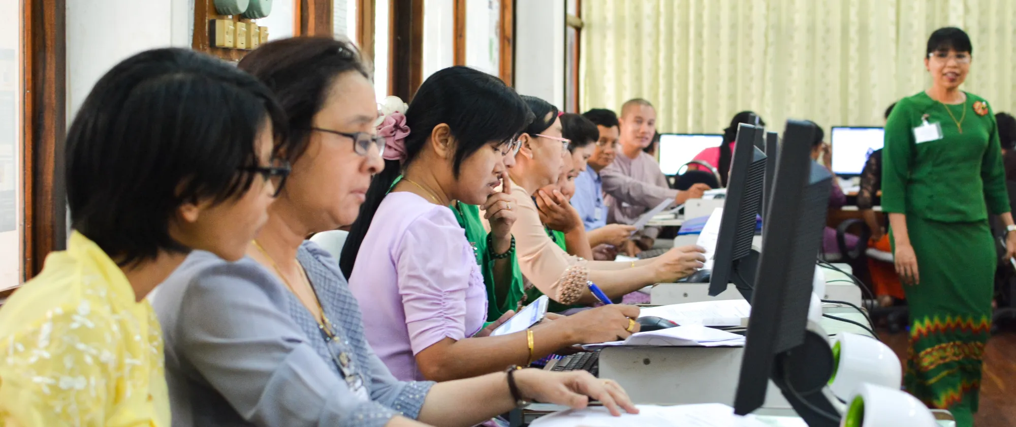 Researchers from Myanmar