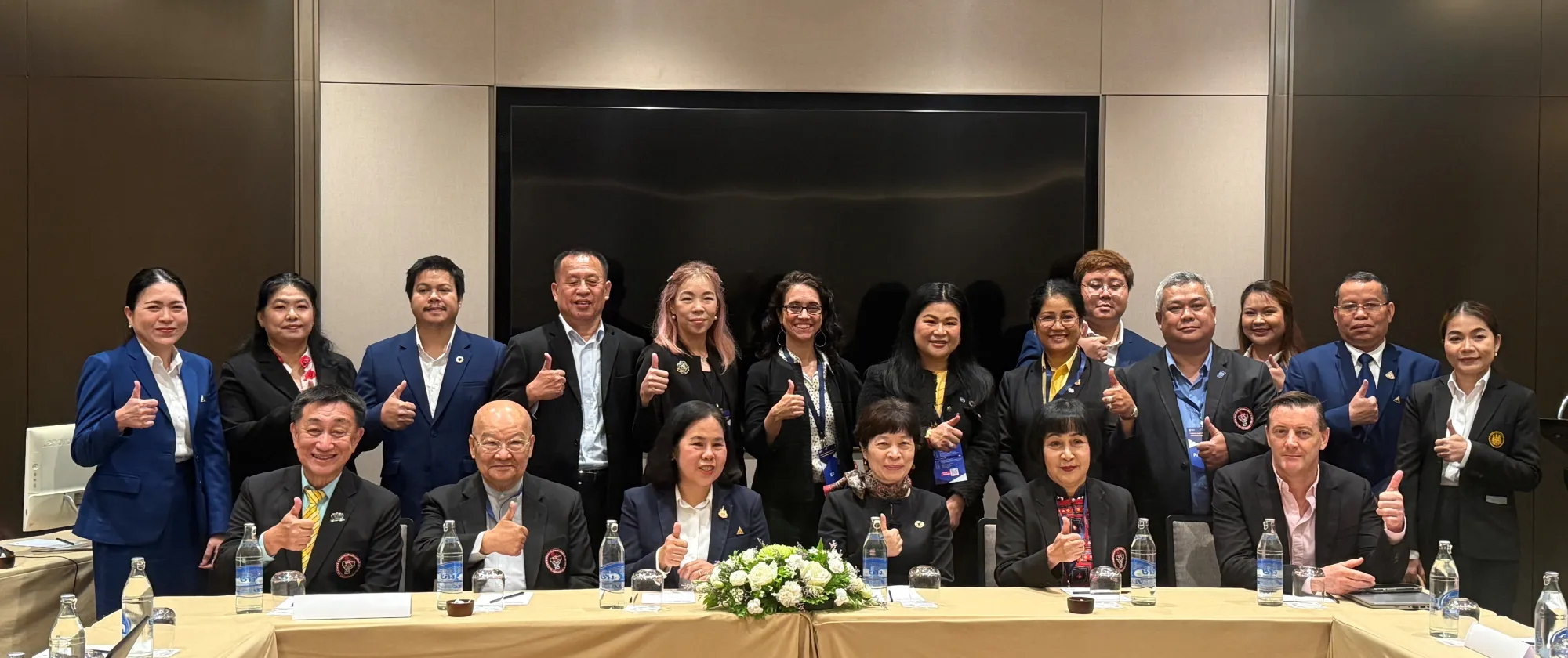 Participants in planning event on Labour Migration and Social Protection project