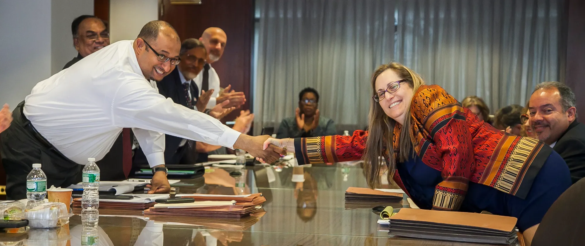 10 June 2016. Executive Director of District Council 37, American Federation of State, County and Municipal Employees (AFSCME), and vice chancellor for labour relations at the City University of New York (CUNY), reach a collective agreement covering more than 20,000 members working at CUNY and valid for 87 months