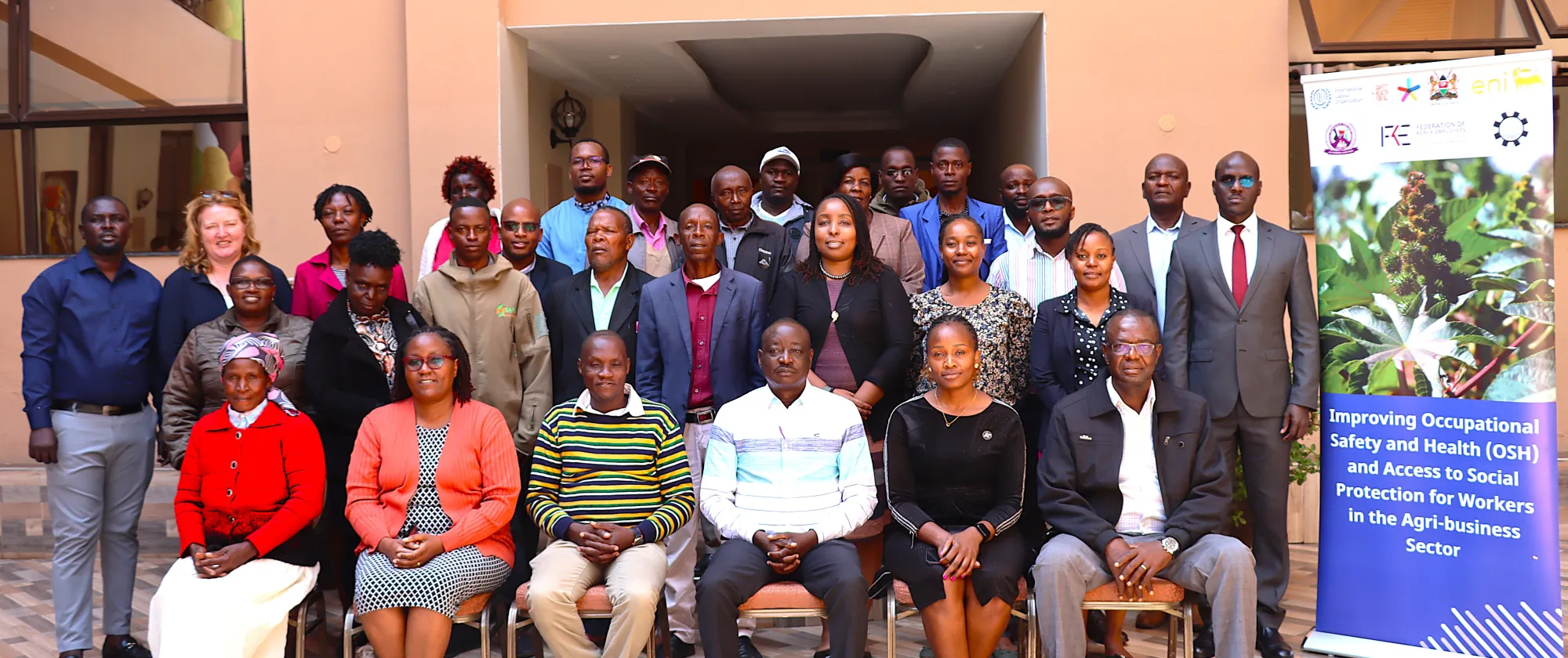 Participants of the ILO WIND training in Naivasha, Kenya, on 23rd June 2025