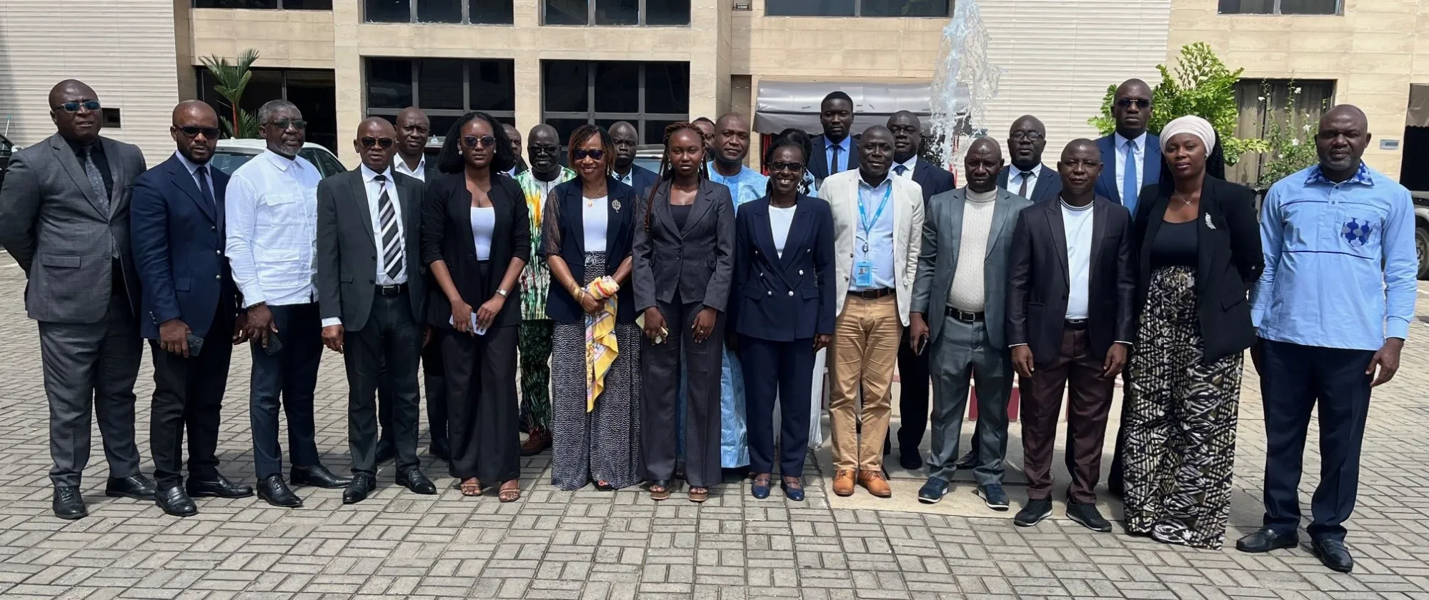 Group Photo of Participants to a Meeting in Cote d'Ivoire