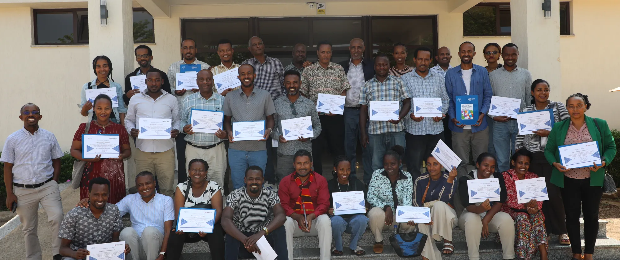 Training participants of the ILO’s Green TVT training are putting their skills into action, transforming their colleges, improving training quality, and creating new income opportunities