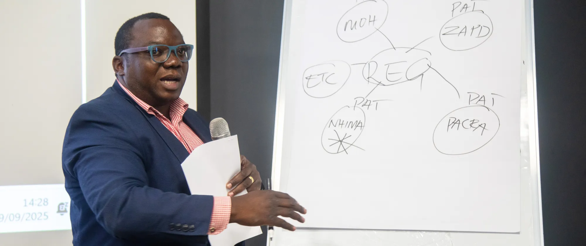 A presentation made on digital service delivery among social security and social assistance institutions.