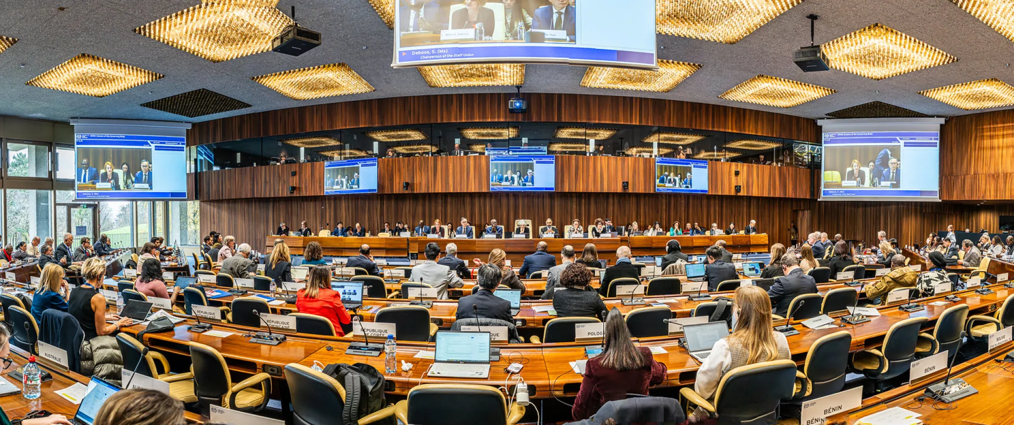 ILO Governing Body room, Geneva