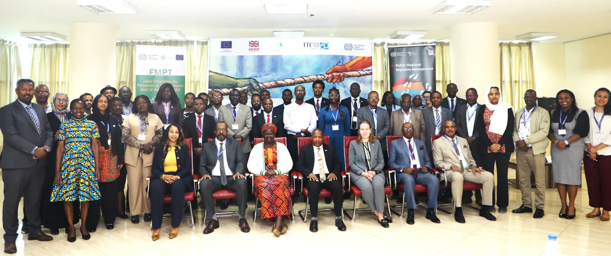 The event brought together experts from ministries of labour, employment and foreign affairs across the region, representatives from the Intergovernmental Authority on Development and the East African Community and representatives of the Confederation of IGAD Employers and the Horn of Africa Confederation of Trade Unions.