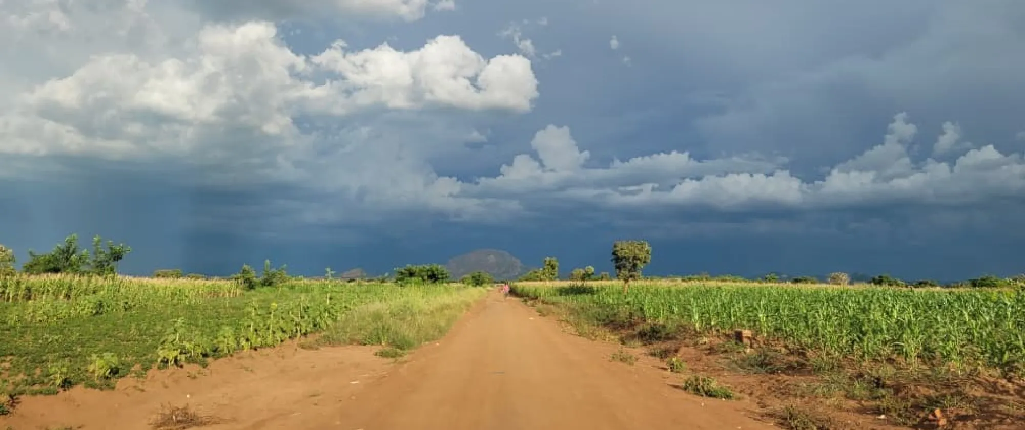 Landscape picture in Malawi