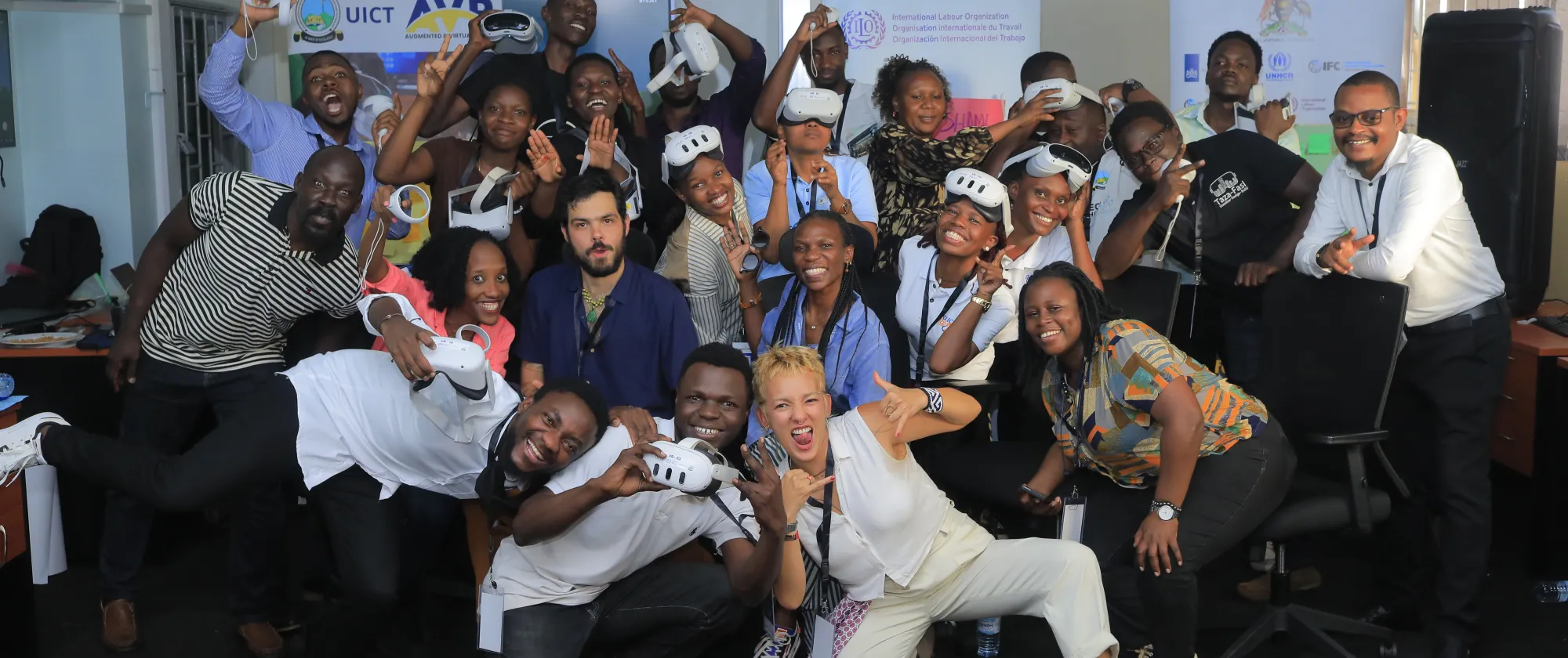 young people in Uganda at the workshop