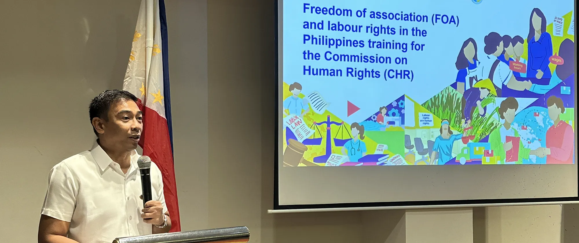 CHR Chairperson delivers his keynote address