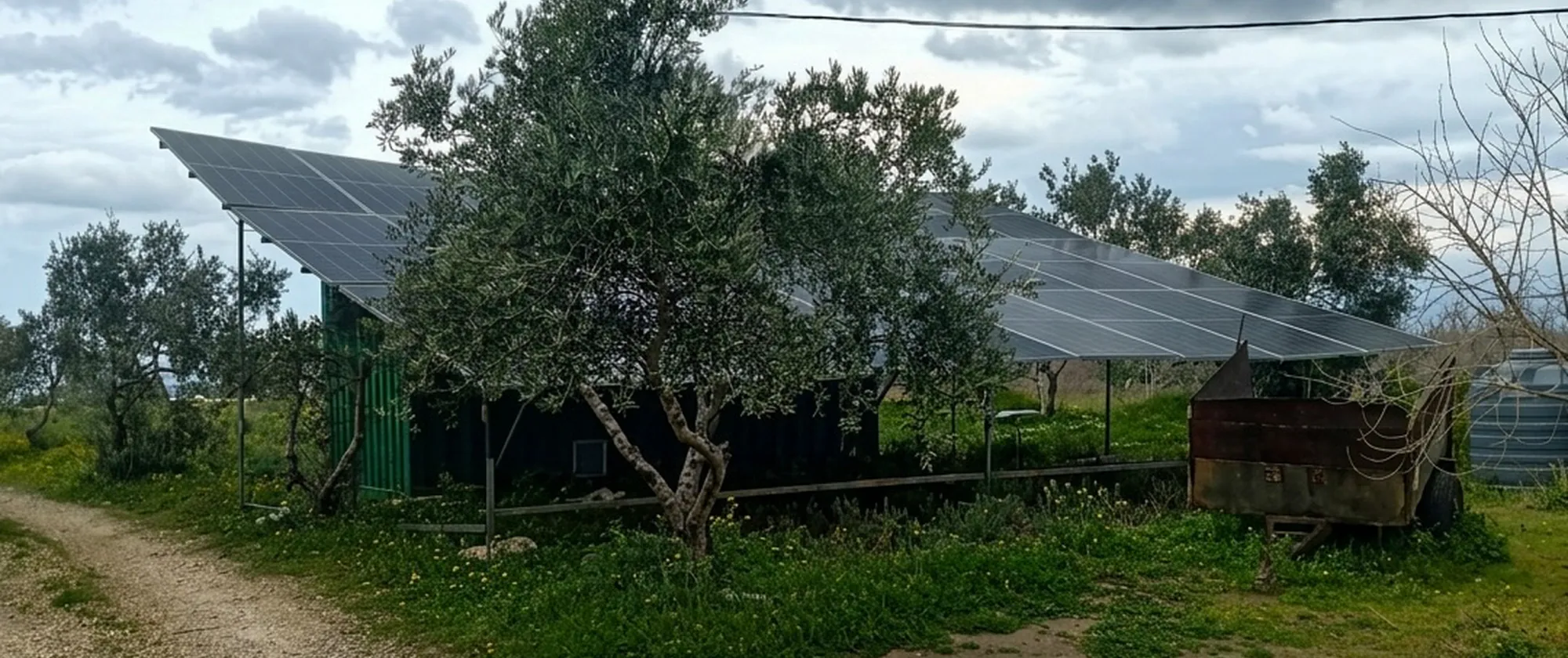Portable solar energy solution installed in Agrocedrus in Menjez offering innovative solutions adapted to farmers’ needs. 