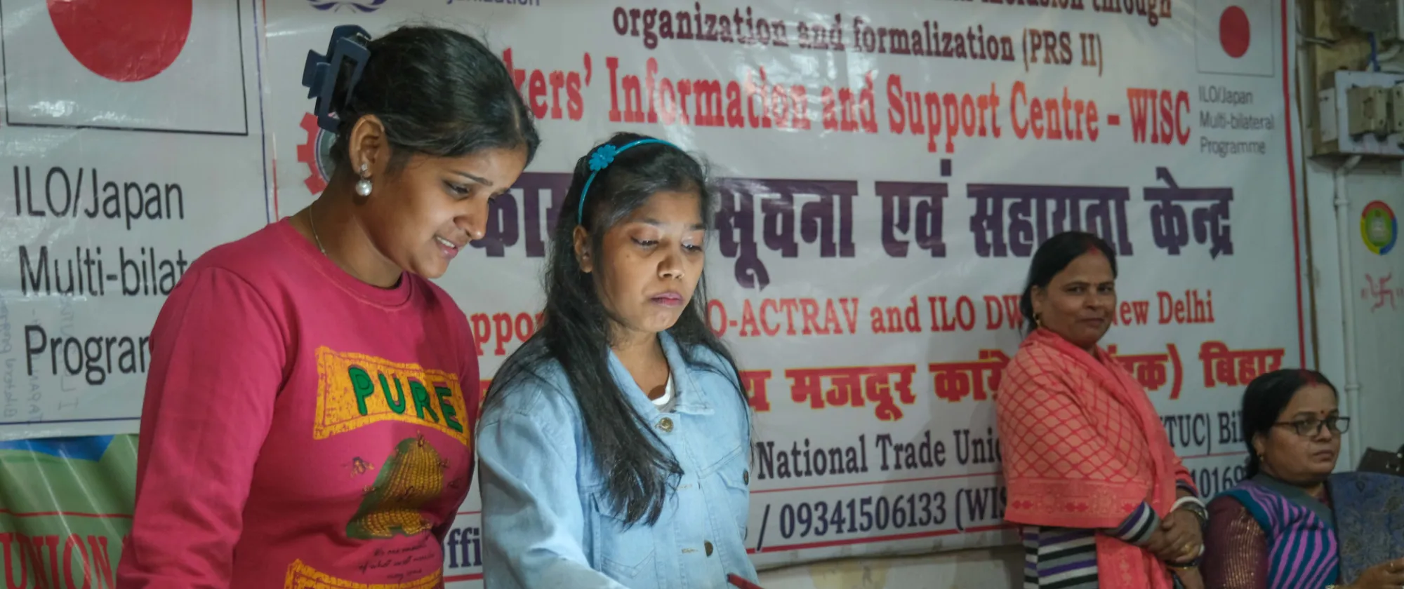 The ILO’s PRS Phase 2 Project in India, supported by the Government of Japan, advances rights, formalization and gender equality.