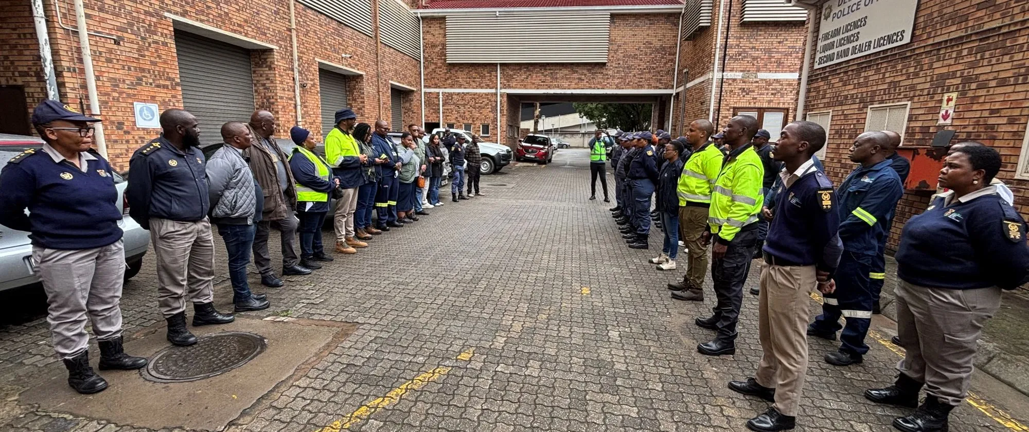 Law enforcement getting ready for labour inspection