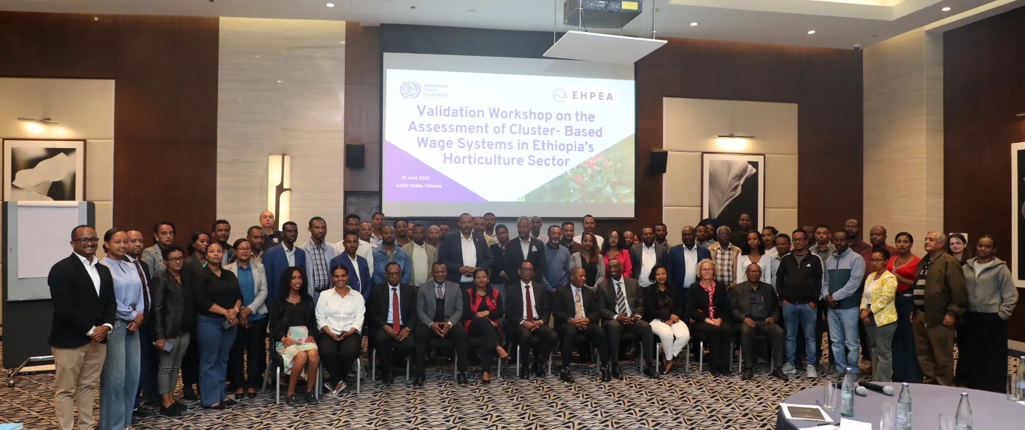 Group photo of participants at the consultations