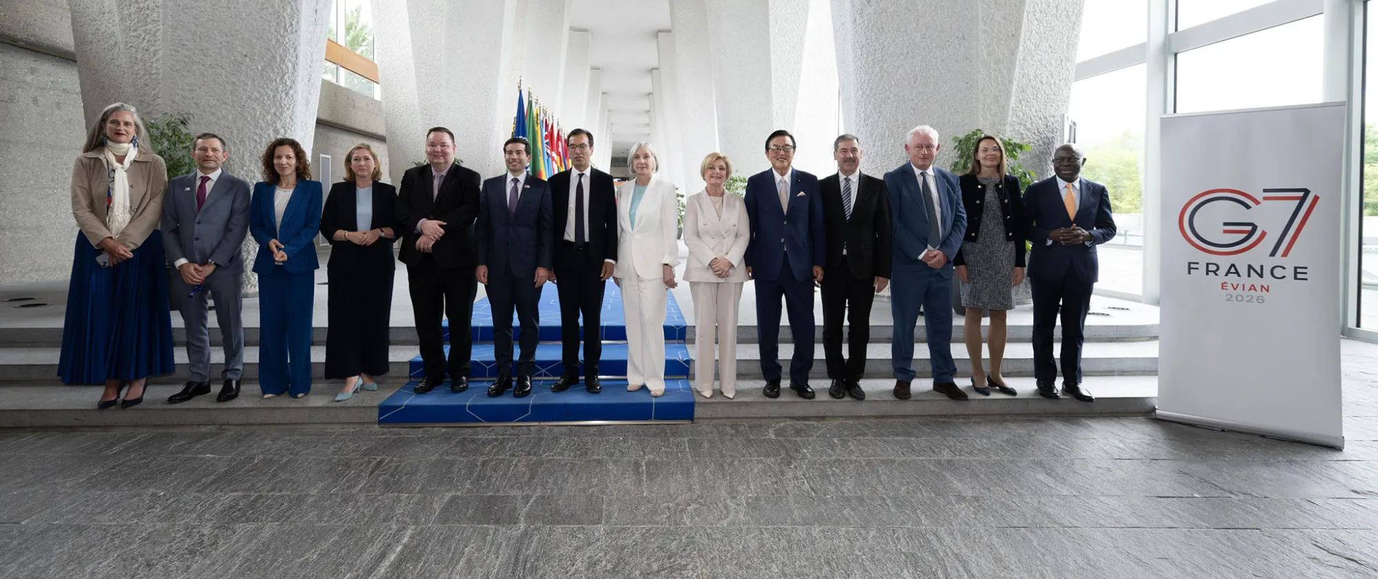 G7 meeting at the ILO