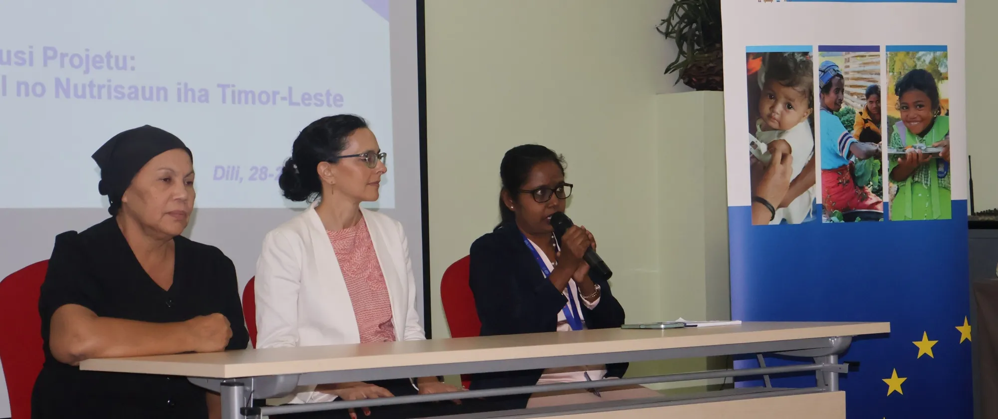 three women panellists