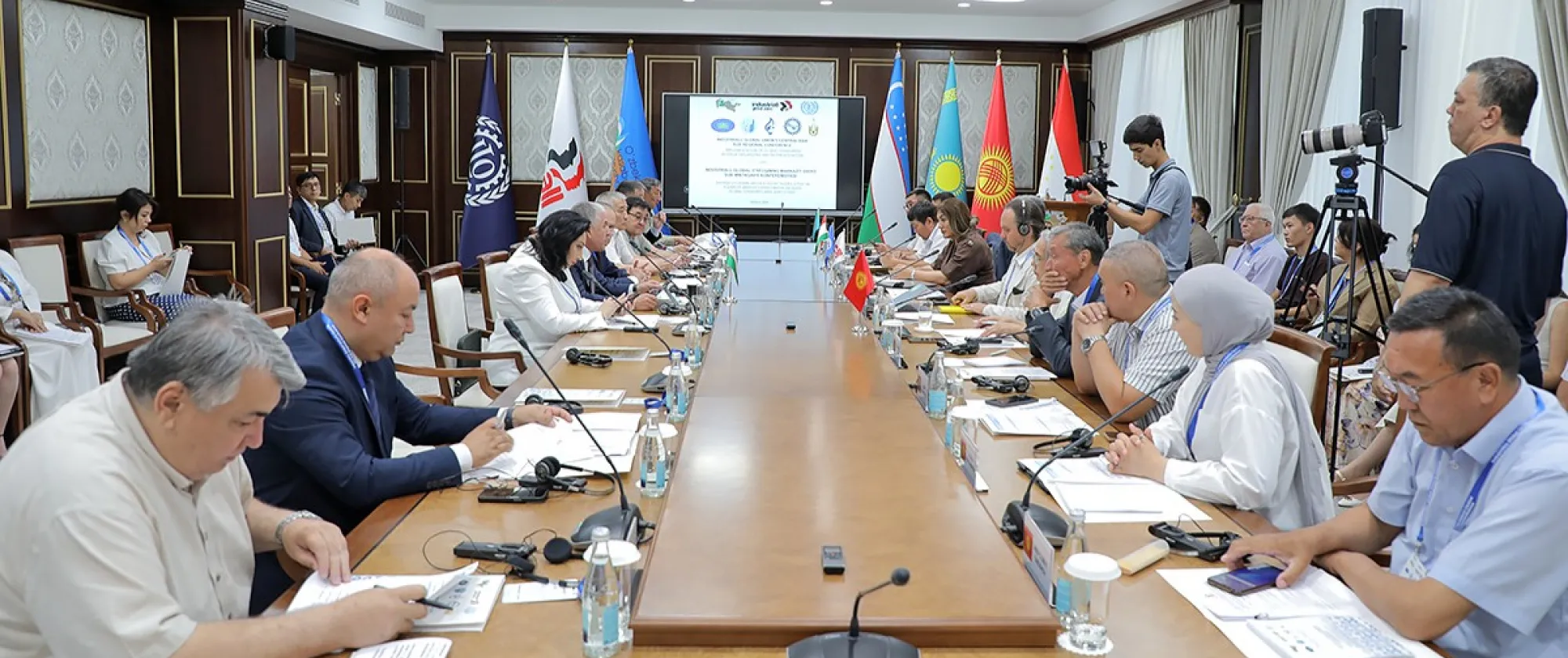 People sitting around a conference table