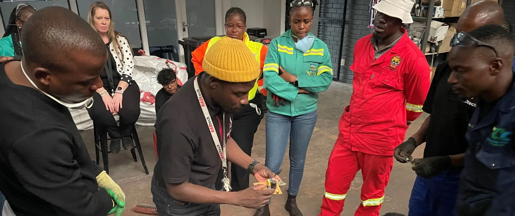 Youth in EWaste training