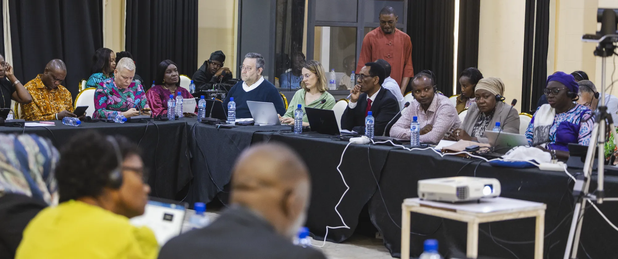 Participants to an ACTION workshop.