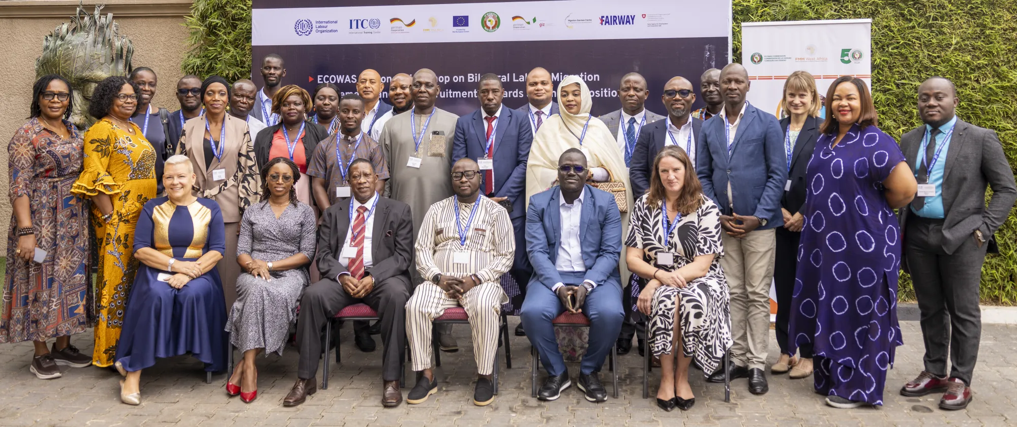 Participants to the the Regional Workshop on Fair Recruitment and Bilateral Labour Migration Agreements, Abuja, Nigeria.