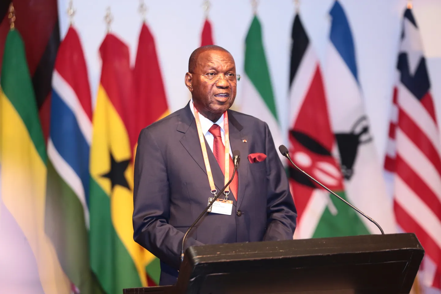 Pascal Kouakou Abinan, Minister of Employment and Social Protection of Côte d'Ivoire and President of the 14th ILO African Regional Meeting