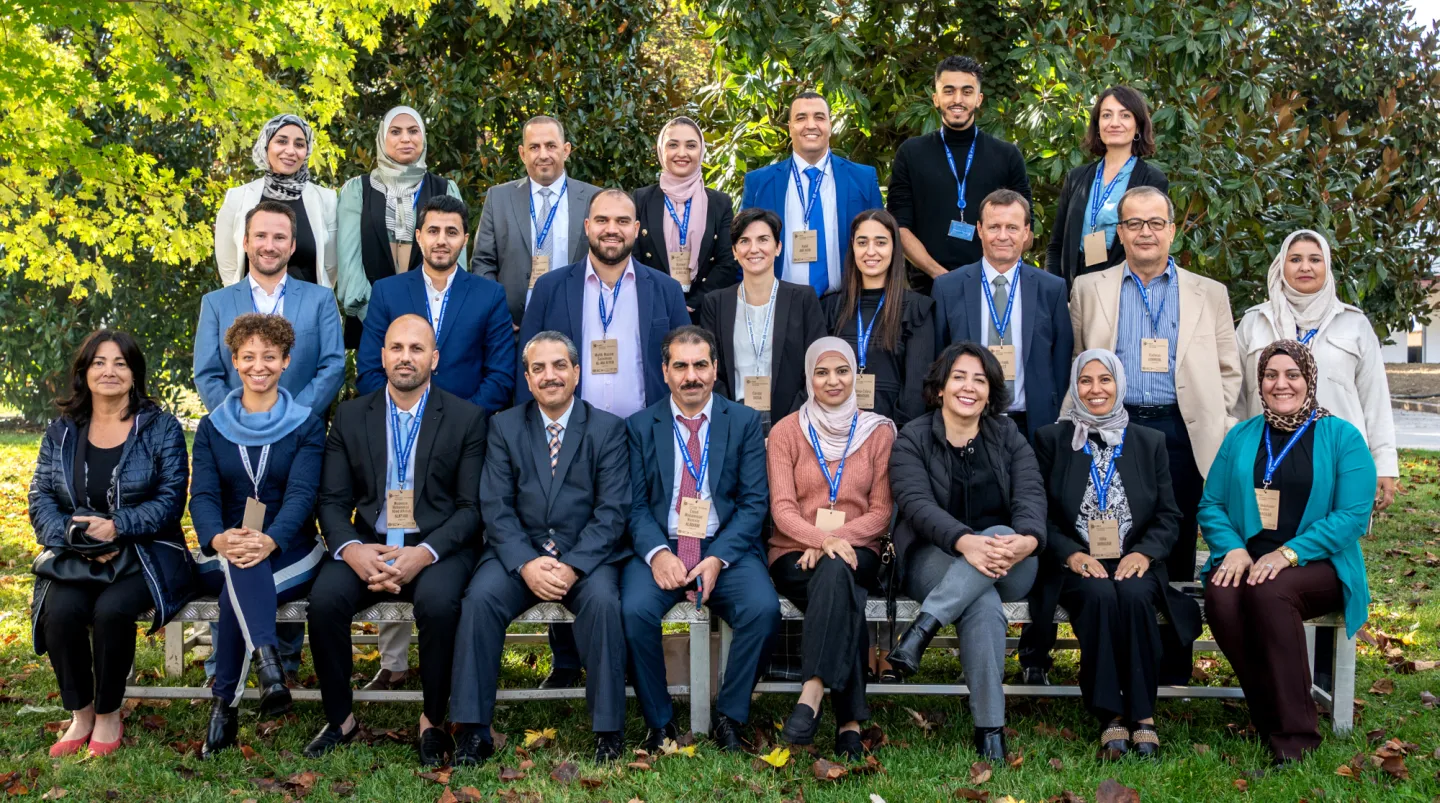 Group of training participants