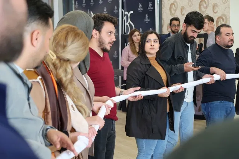 Job Search Clubs facilitators attend an ILO-run training in Dohuk.