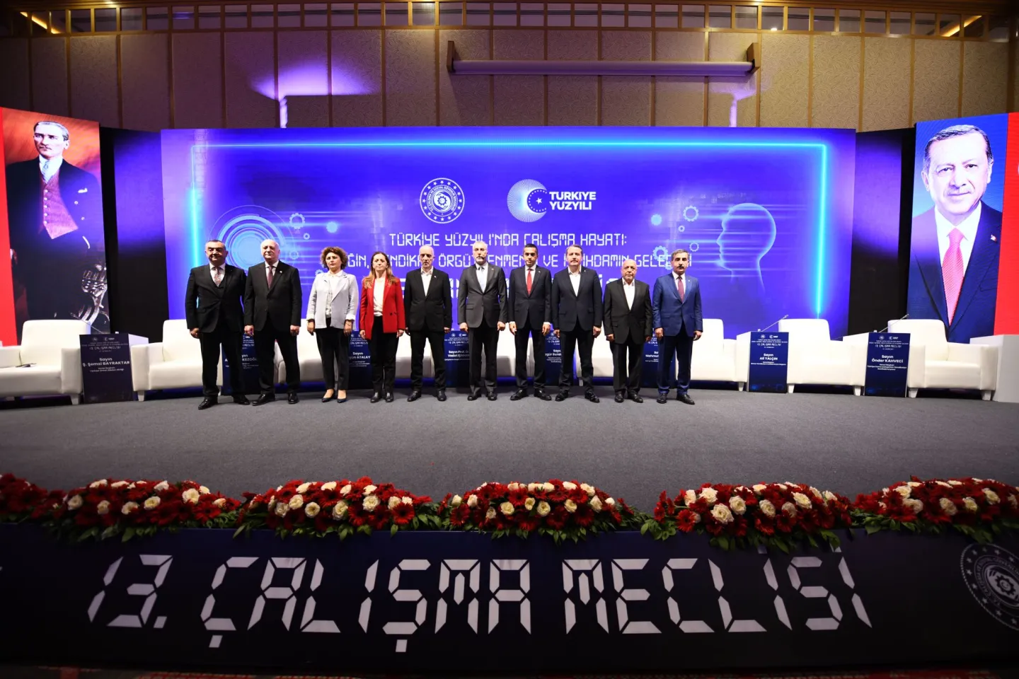 Delegation at 13th Labour Assembly in Türkiye