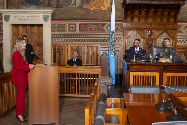 Presentazione del testo unico ai Capitani reggenti di San Marino