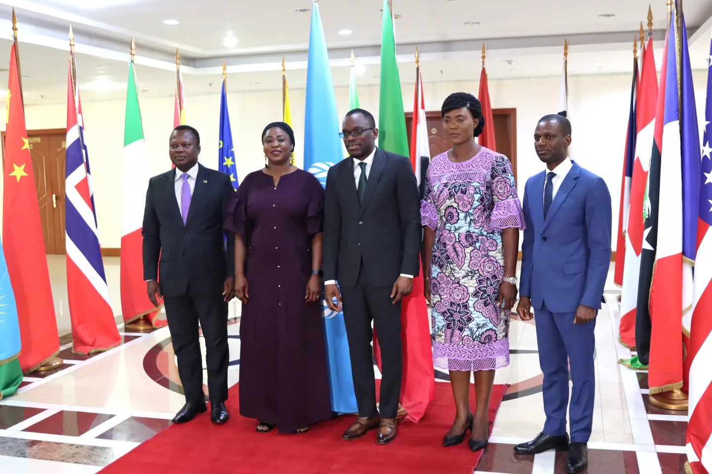 Photo de groupe ministère des Affaires Etrangères du Bénin