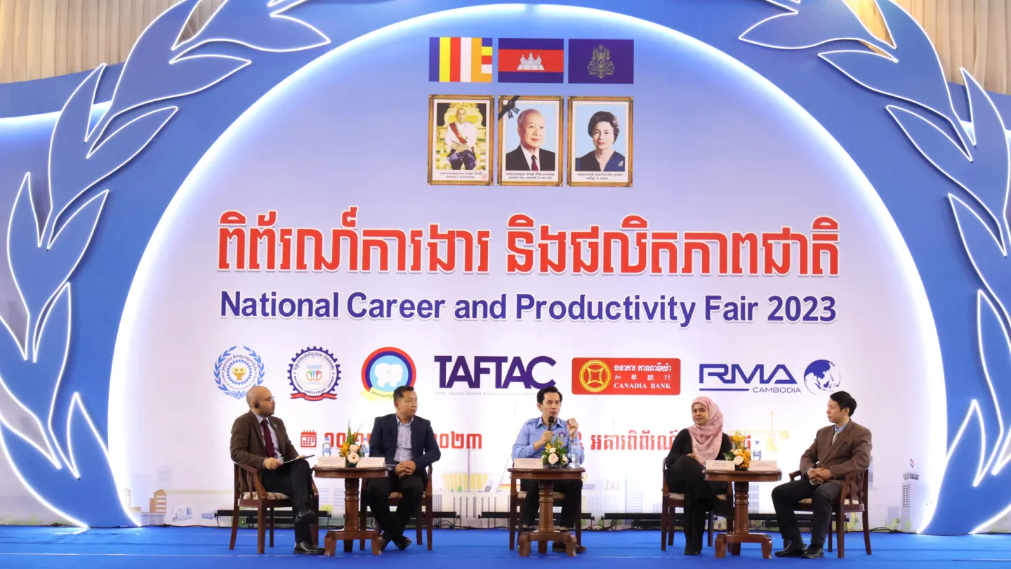 Panel discussion on youth entrepreneurship