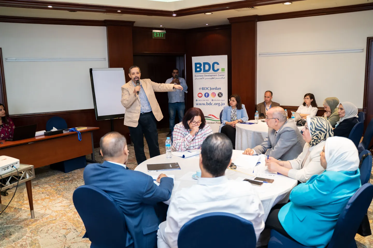 ILO PROSPECTS Job search club exchange visit participants