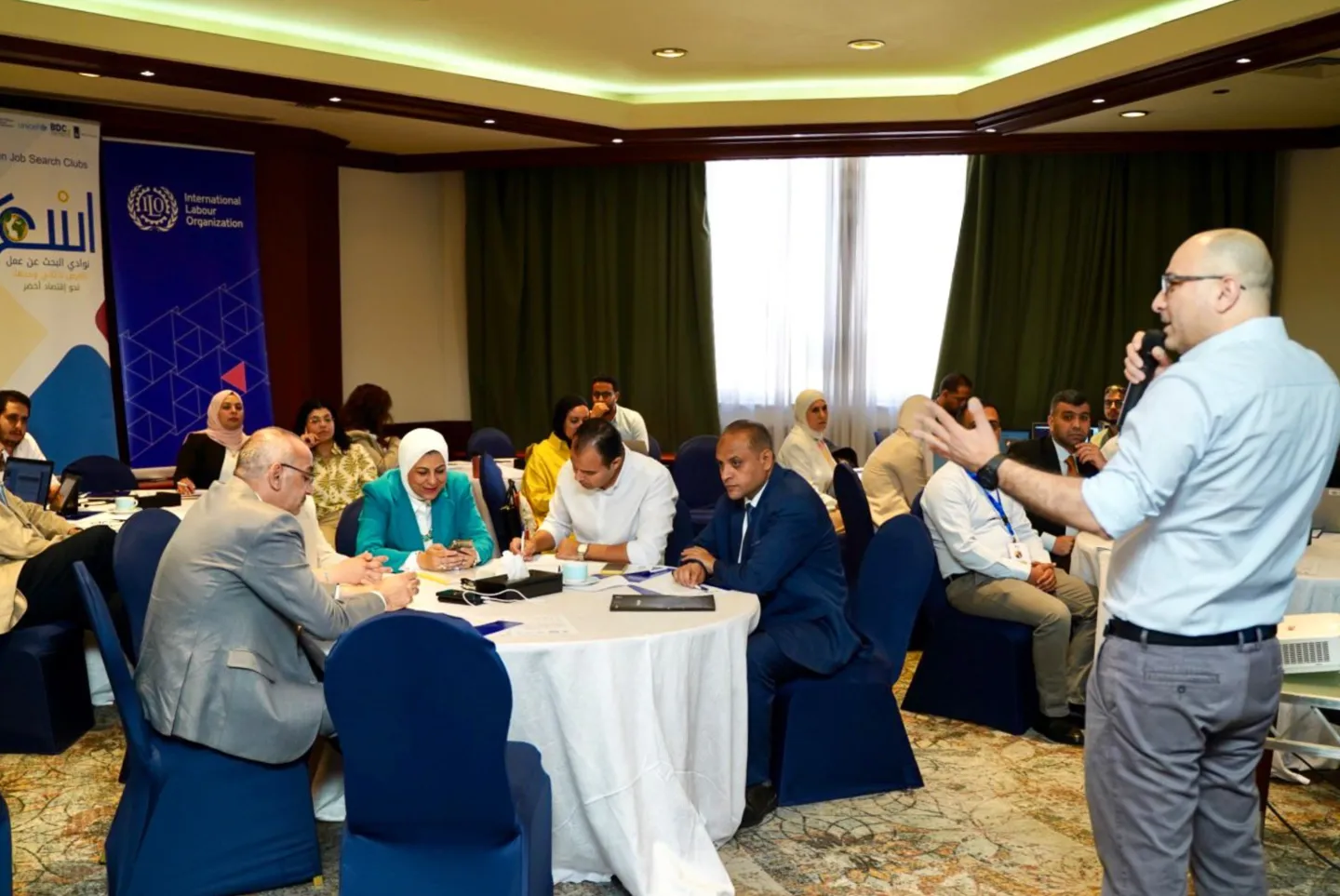 ILO PROSPECTS Job search club exchange visit participants
