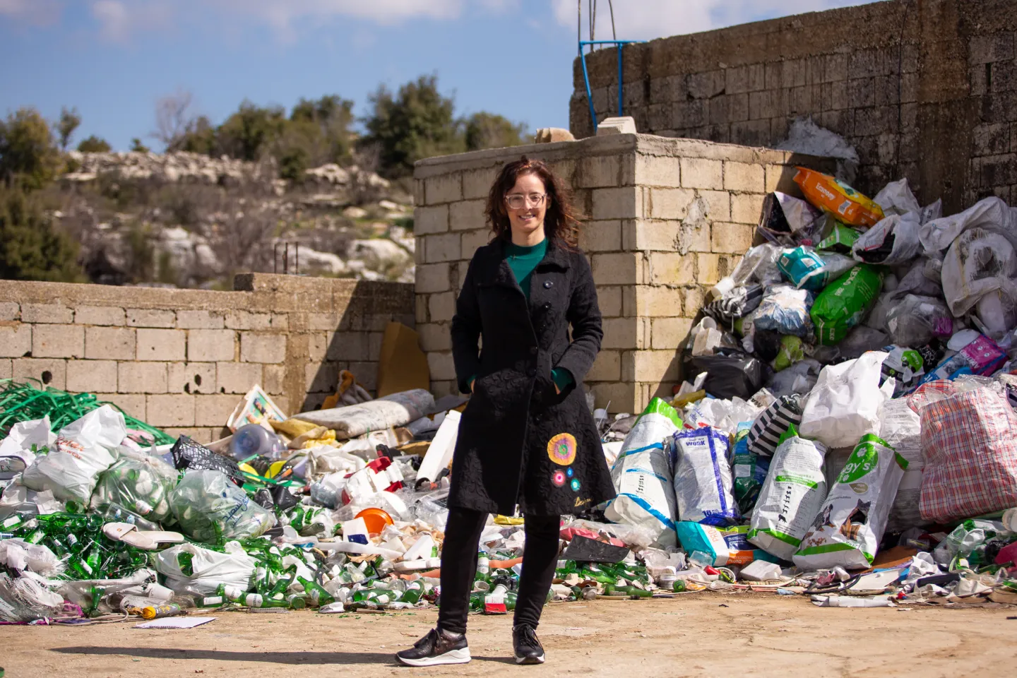 women entrepreneur posing for a profile photo in lebanon