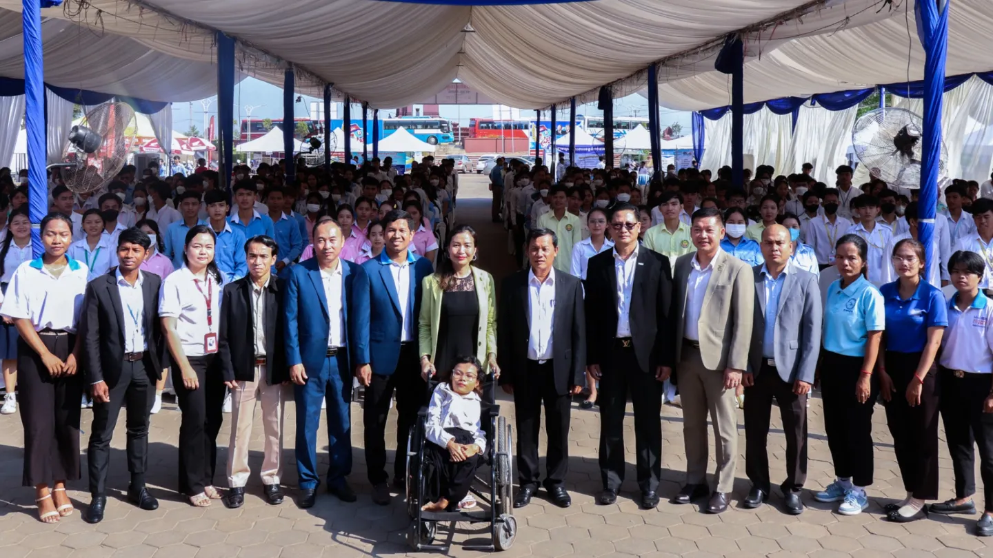 Kampong Cham provincial career fair 2024