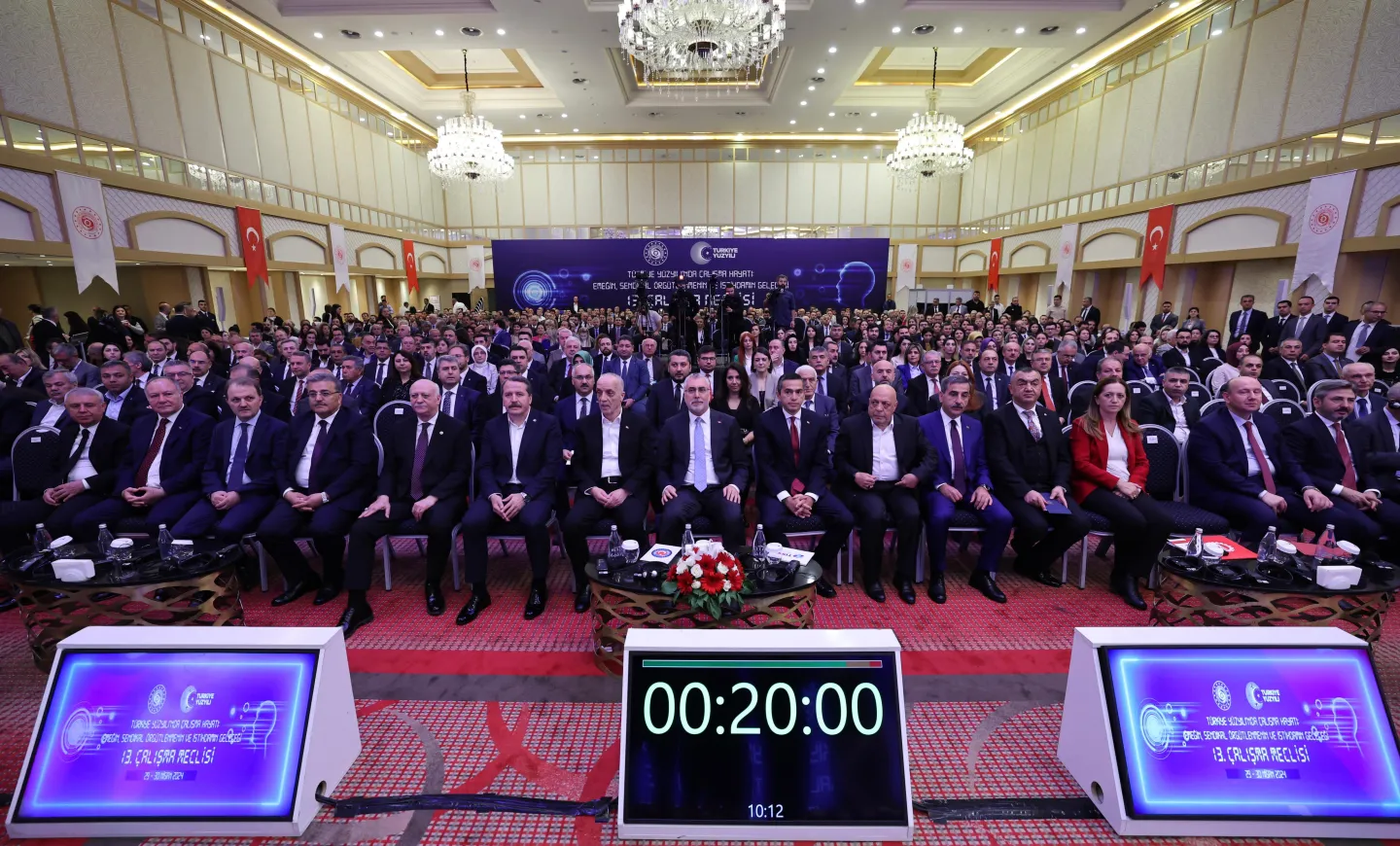 Participants at the 13th Labour Assembly in Turkiye