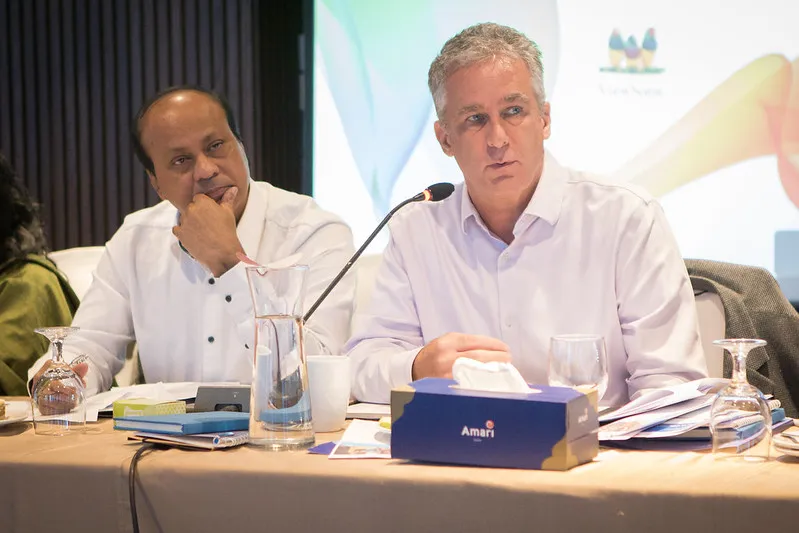 Representatives from development partners
