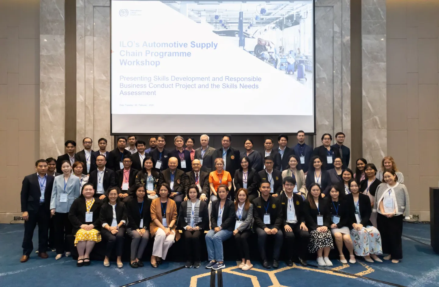 A group photo of workshop participants, Bangkok, Thailand