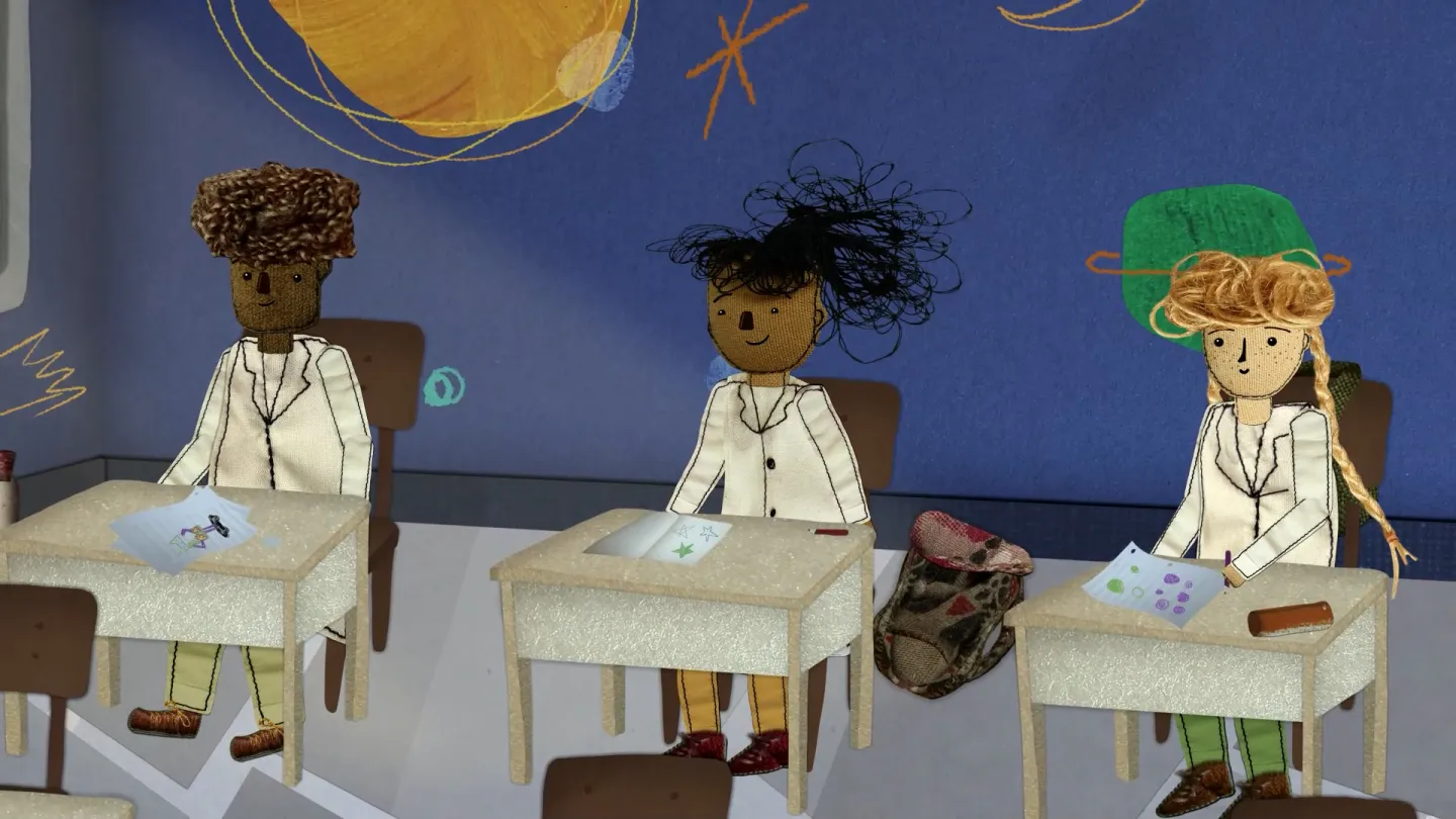 Fotograma de "Caminos", corto animado sobre trabajo infantil de la OIT Argentina 