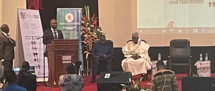 Claude Yao Kouame, Directeur du Bureau de l'OIT à Youande, s'adresse aux participants du Forum Africain de l'Economie Sociale et Solidaire