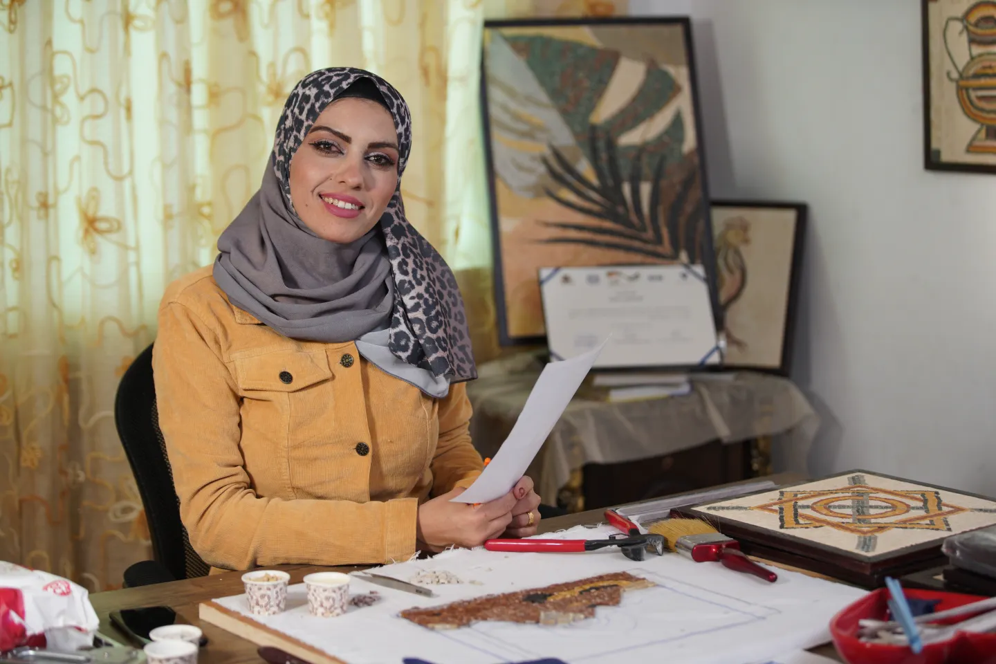 Enas and her current job (skills stories GPSL3)